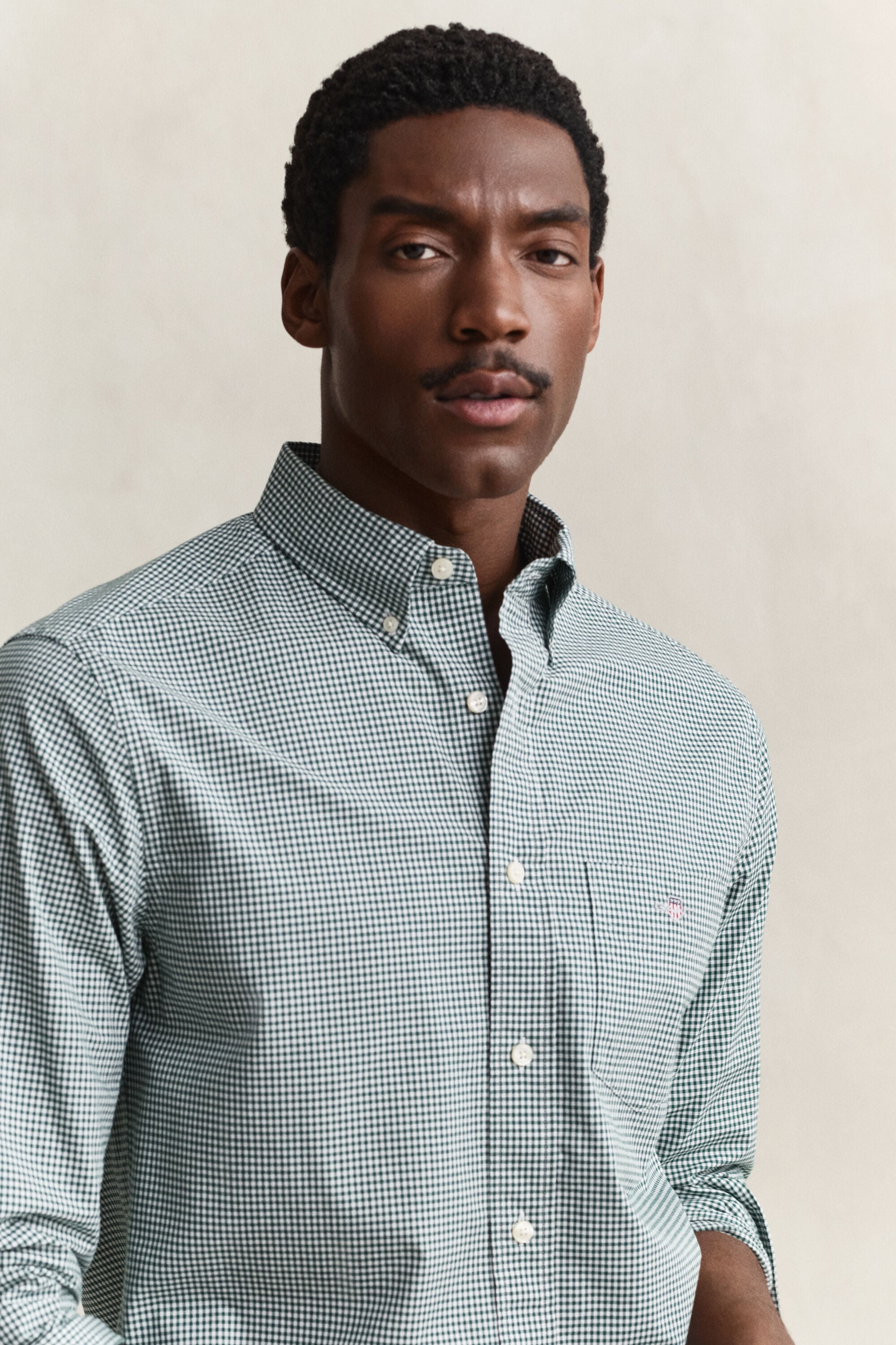 Gingham Classic Poplin Shirt