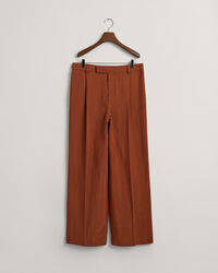 Relaxed Fit Silk Suit Pants