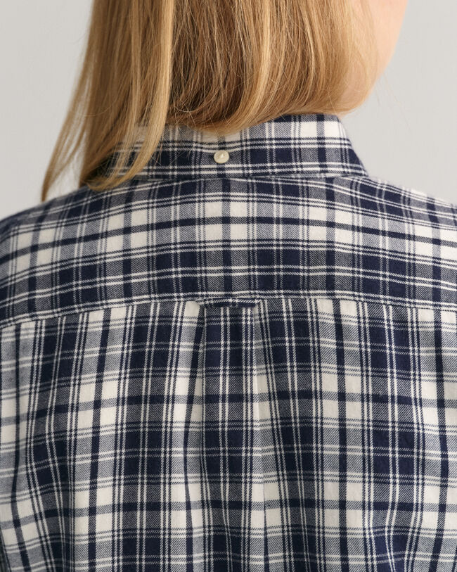 Teen Boys Regular Fit Checked Flannel Shirt