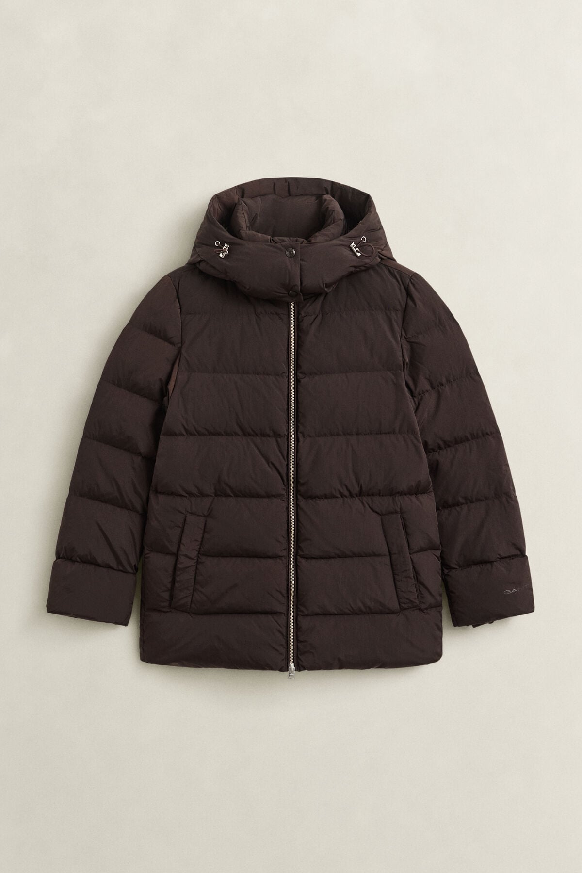 Mid Down Jacket — DEEP BROWN