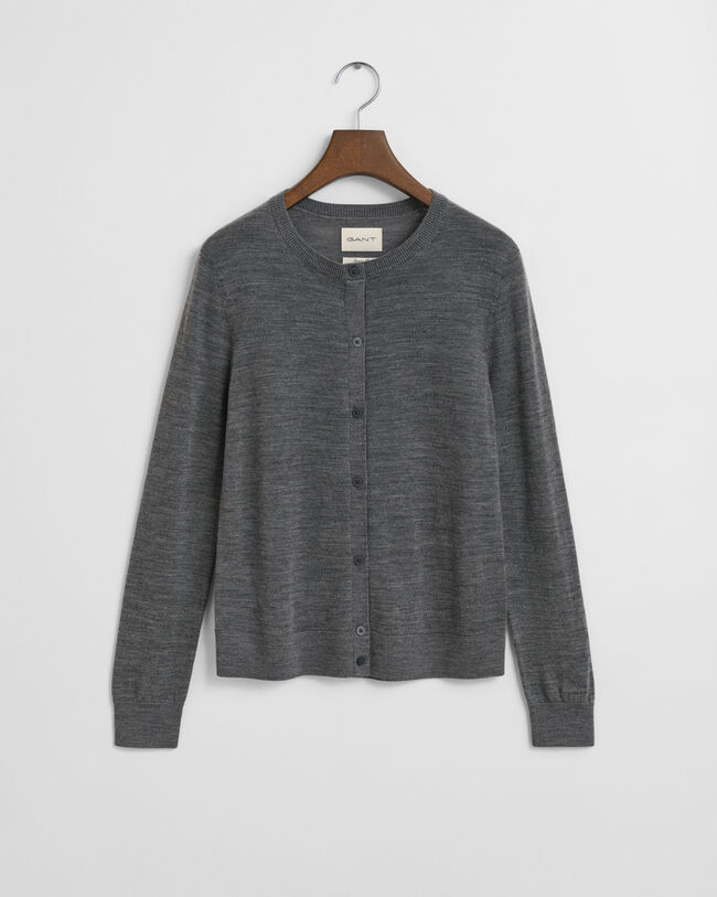 Extra Fine Merino Wool Cardigan