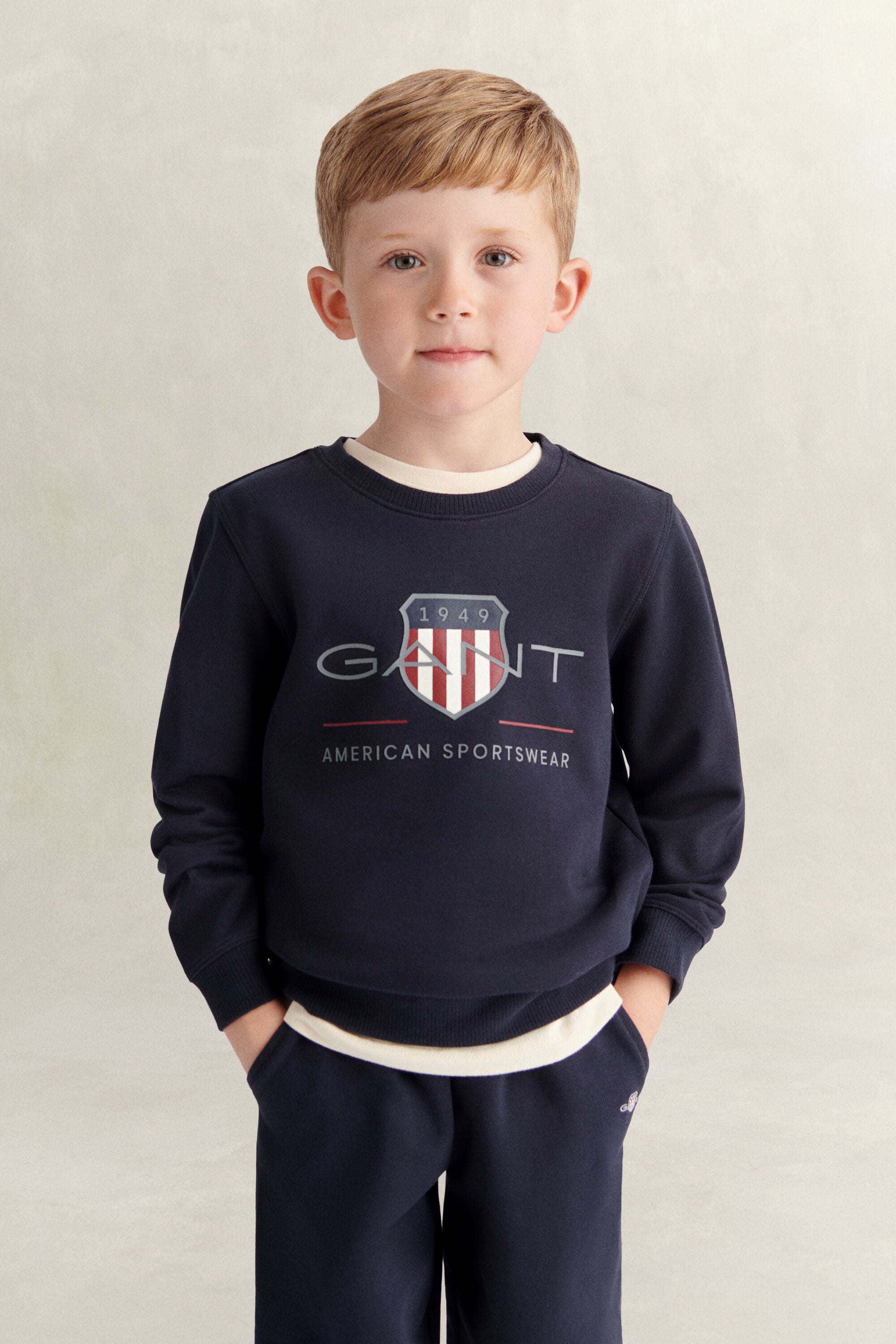 Boys Archive Shield Sweatshirt & Sweatpants Set