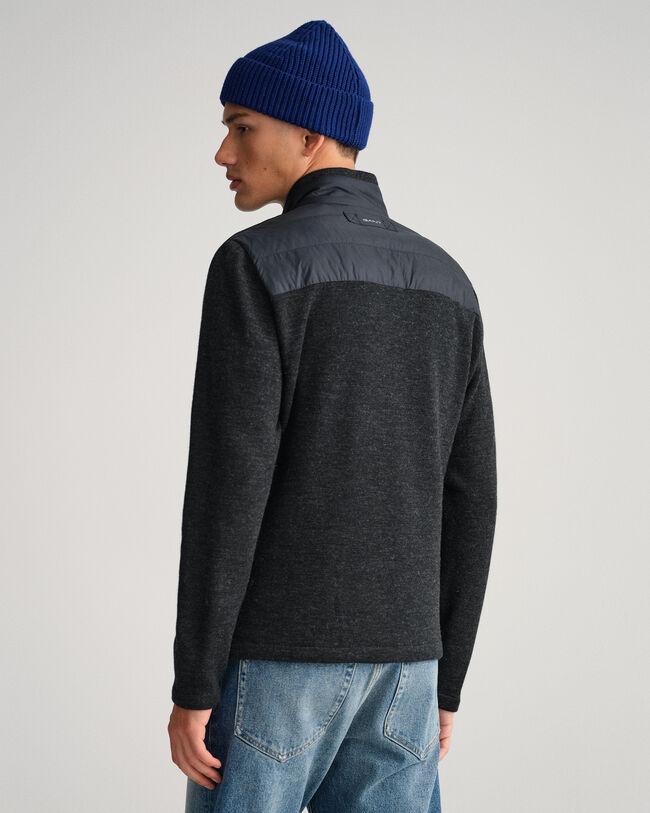 Mixed Media Light Padded Jacket