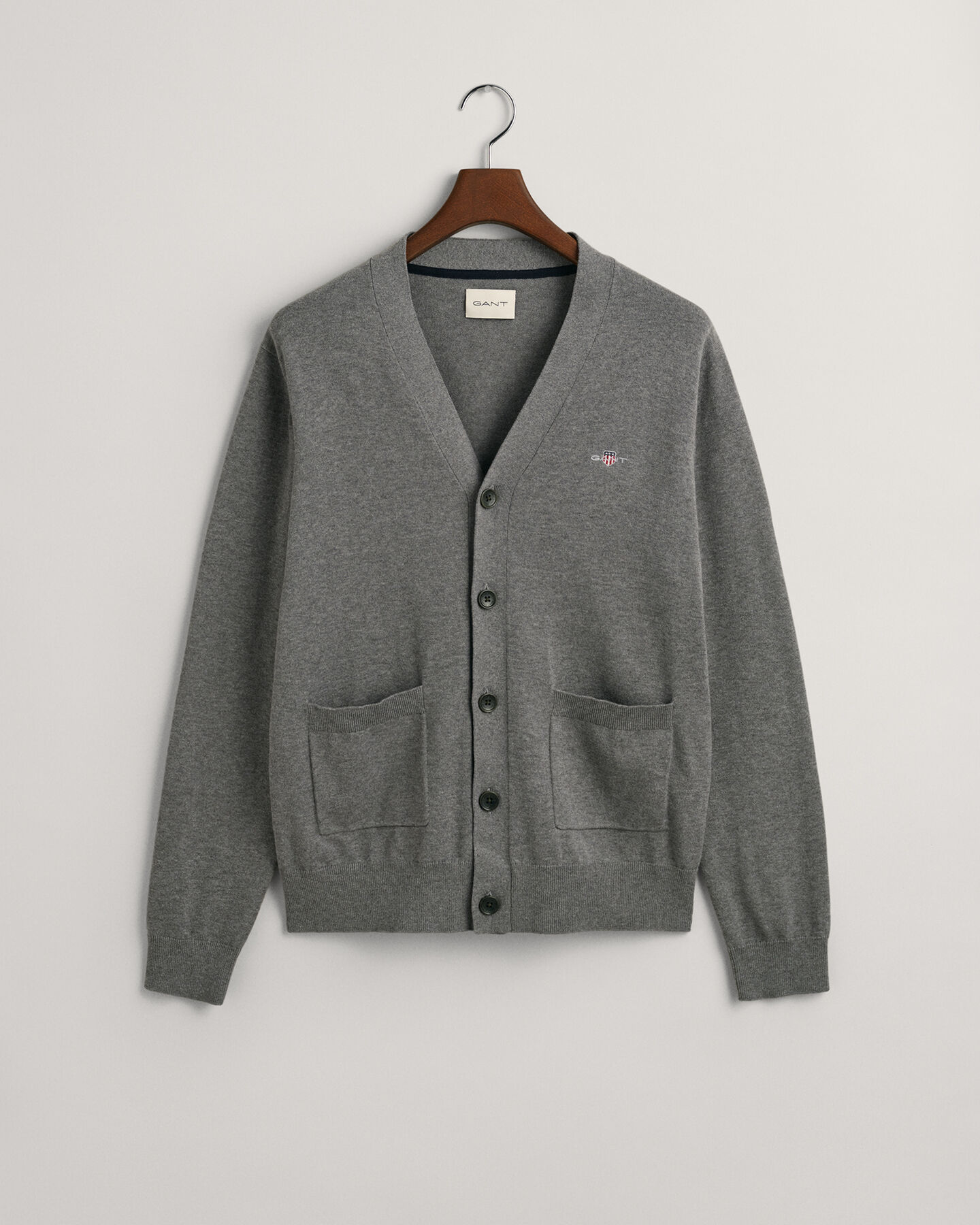 Classic Cotton V-Neck Cardigan