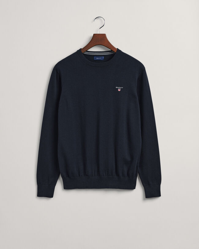Classic Cotton Crew Neck Sweater