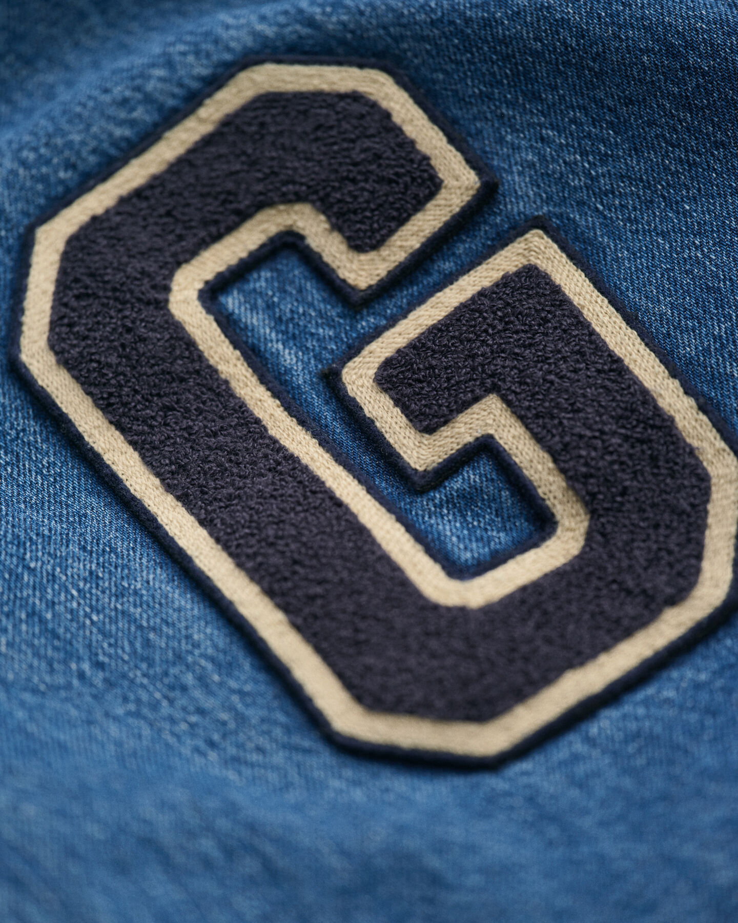 Denim Varsity Jacket