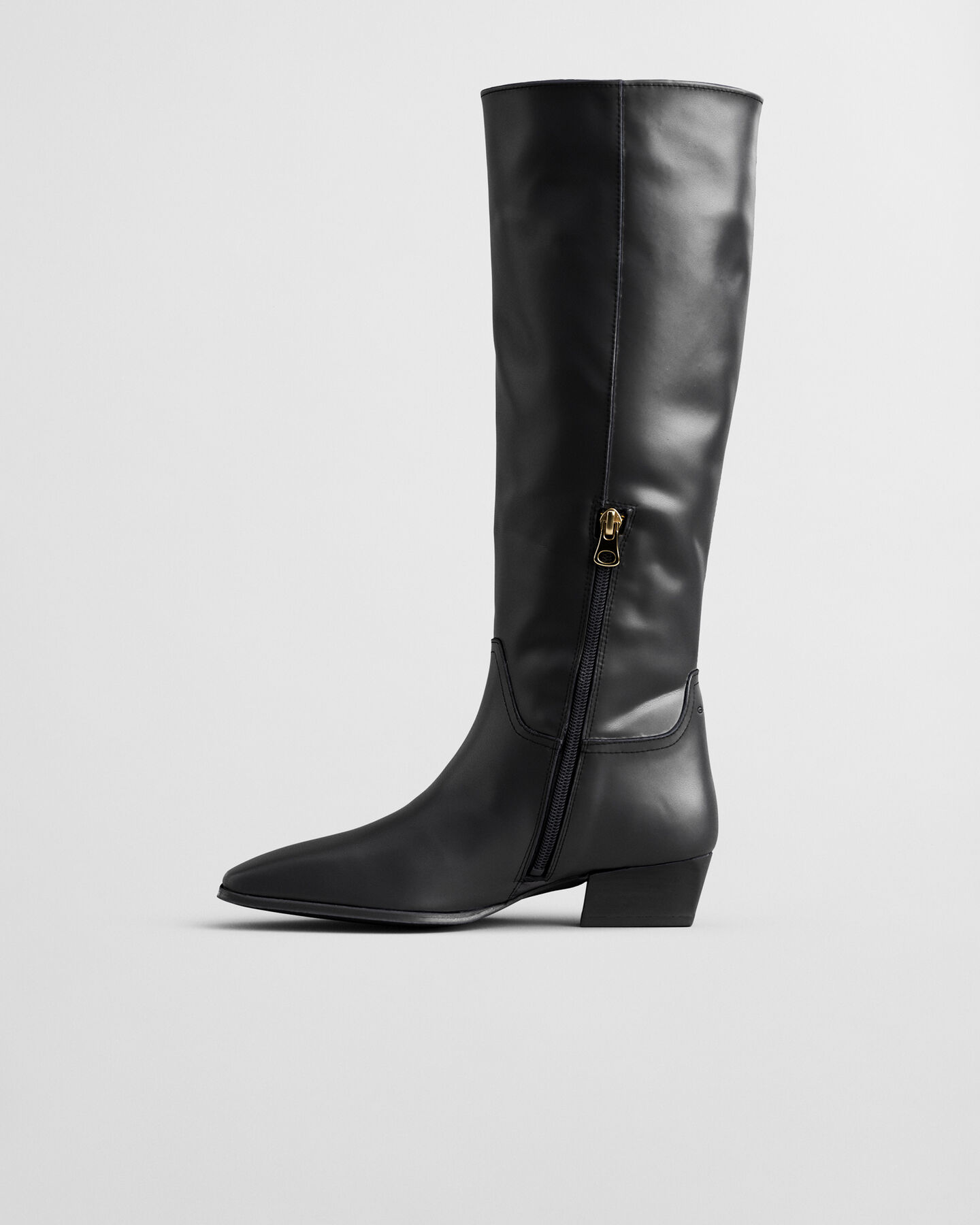 Bassotte Knee-High Leather Boots