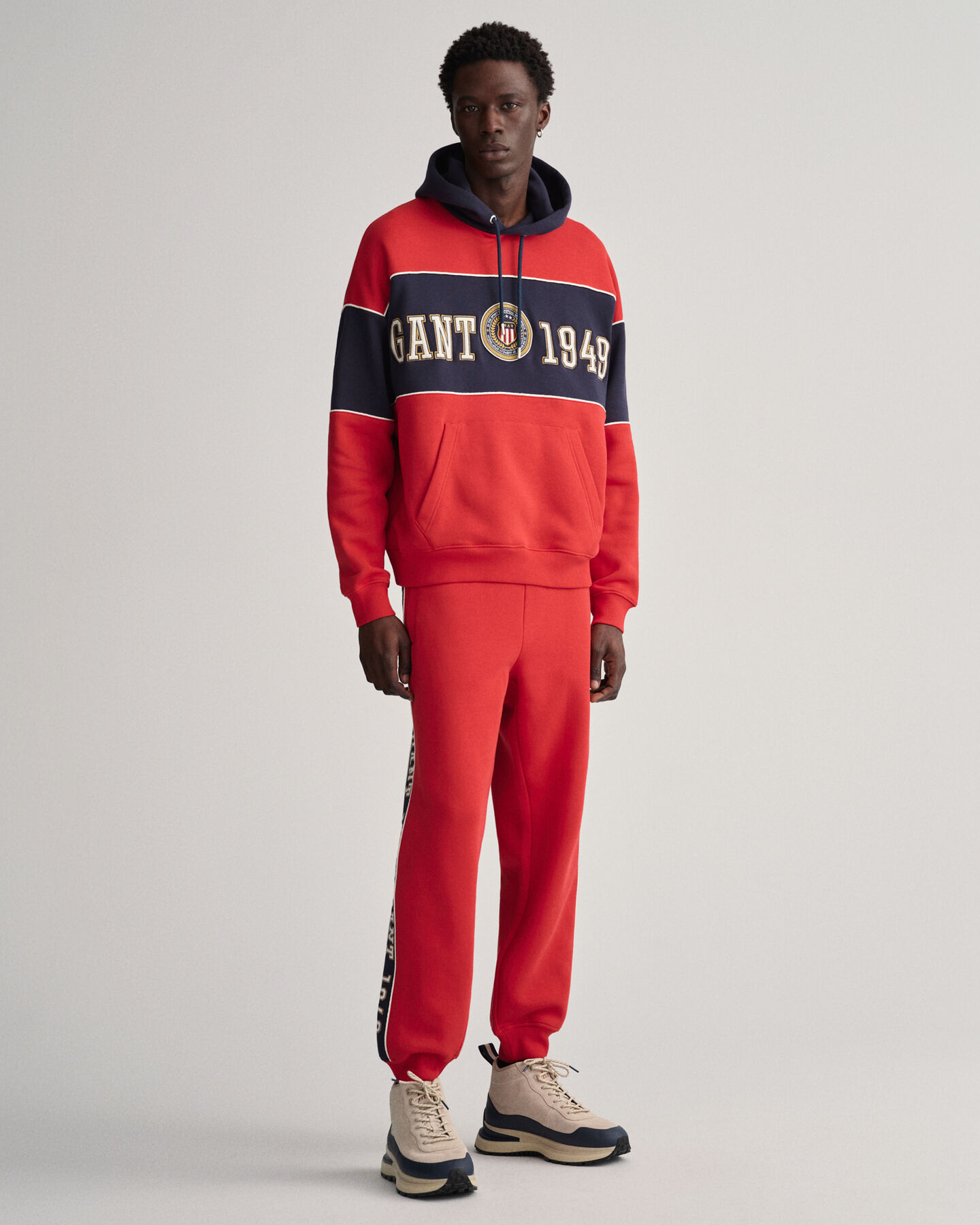 Contrast Side Sweatpants