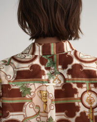 Relaxed Fit American Luxe Cotton Silk Shirt