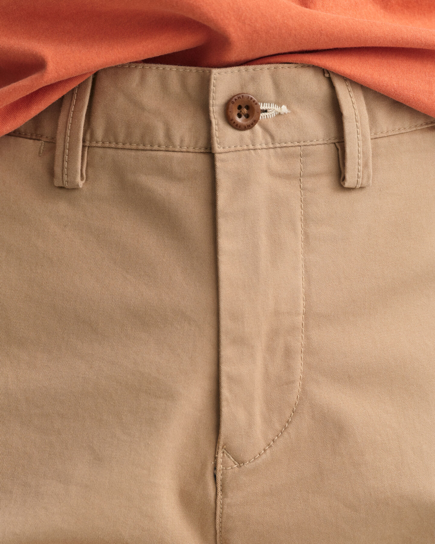 Hallden Slim Fit Twill Shorts