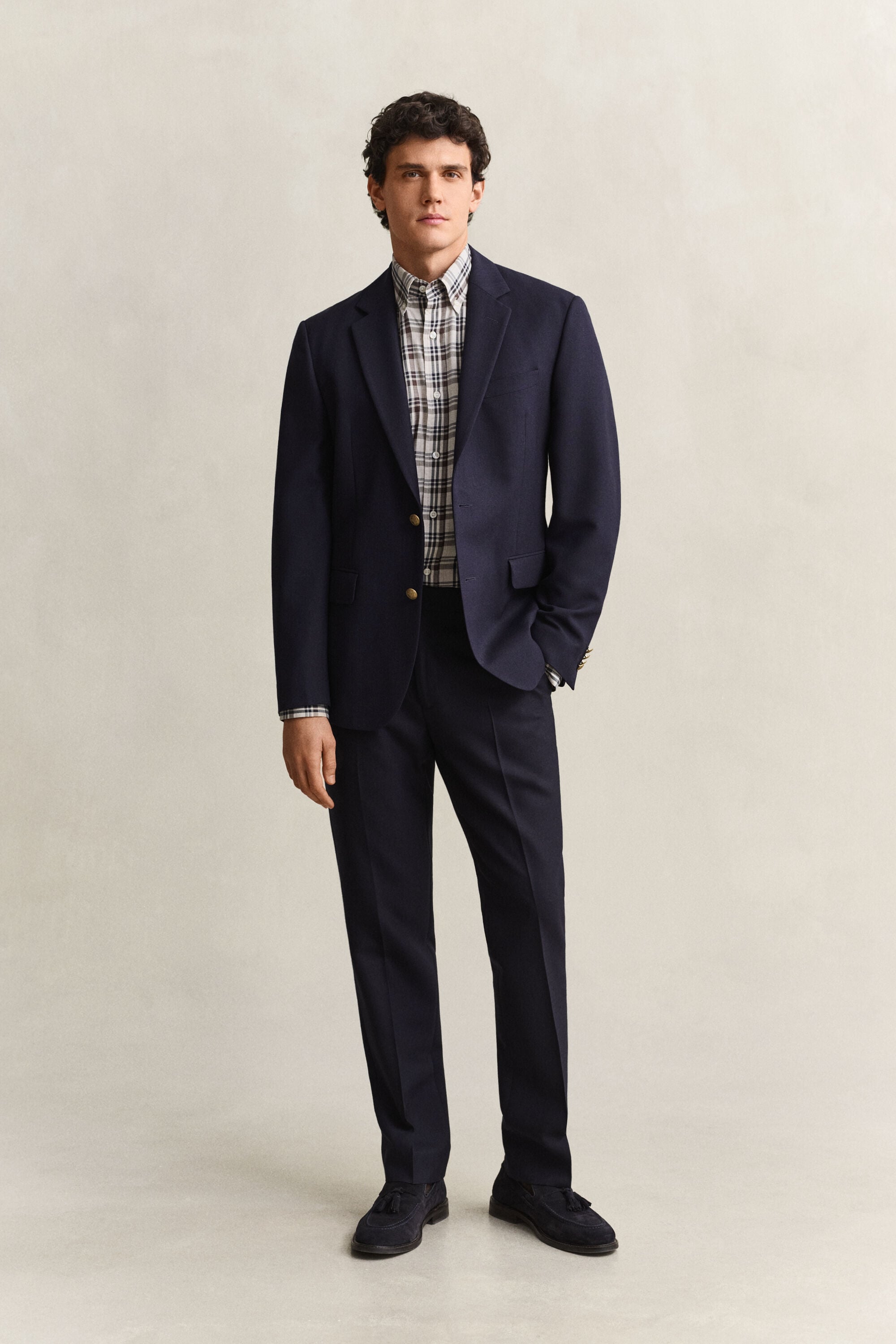 Checked Twill Shirt