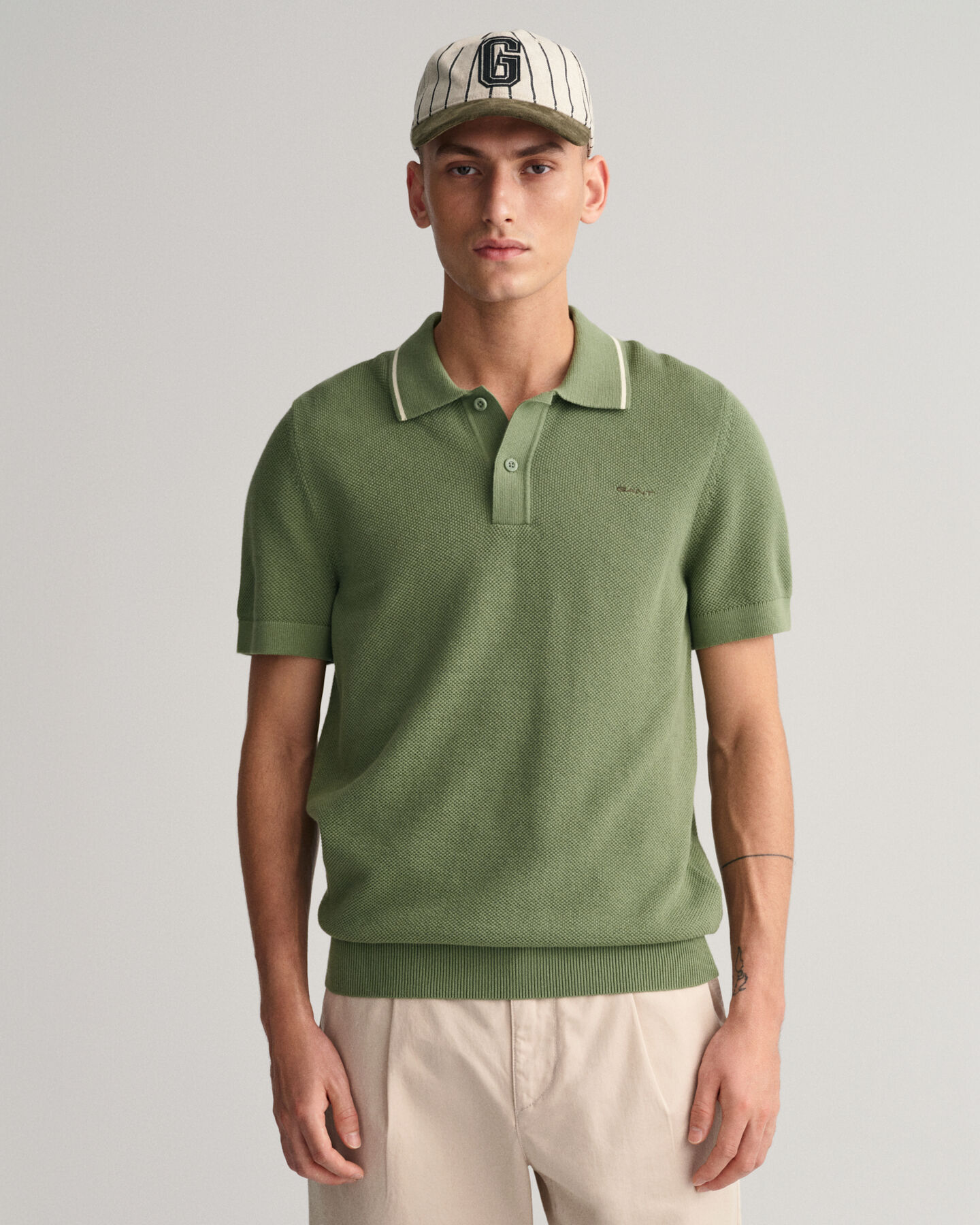 Cotton Piqu&eacute; Polo Shirt