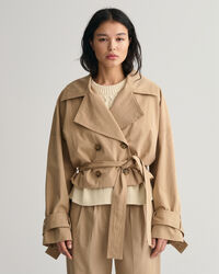Cropped Trench Jacket