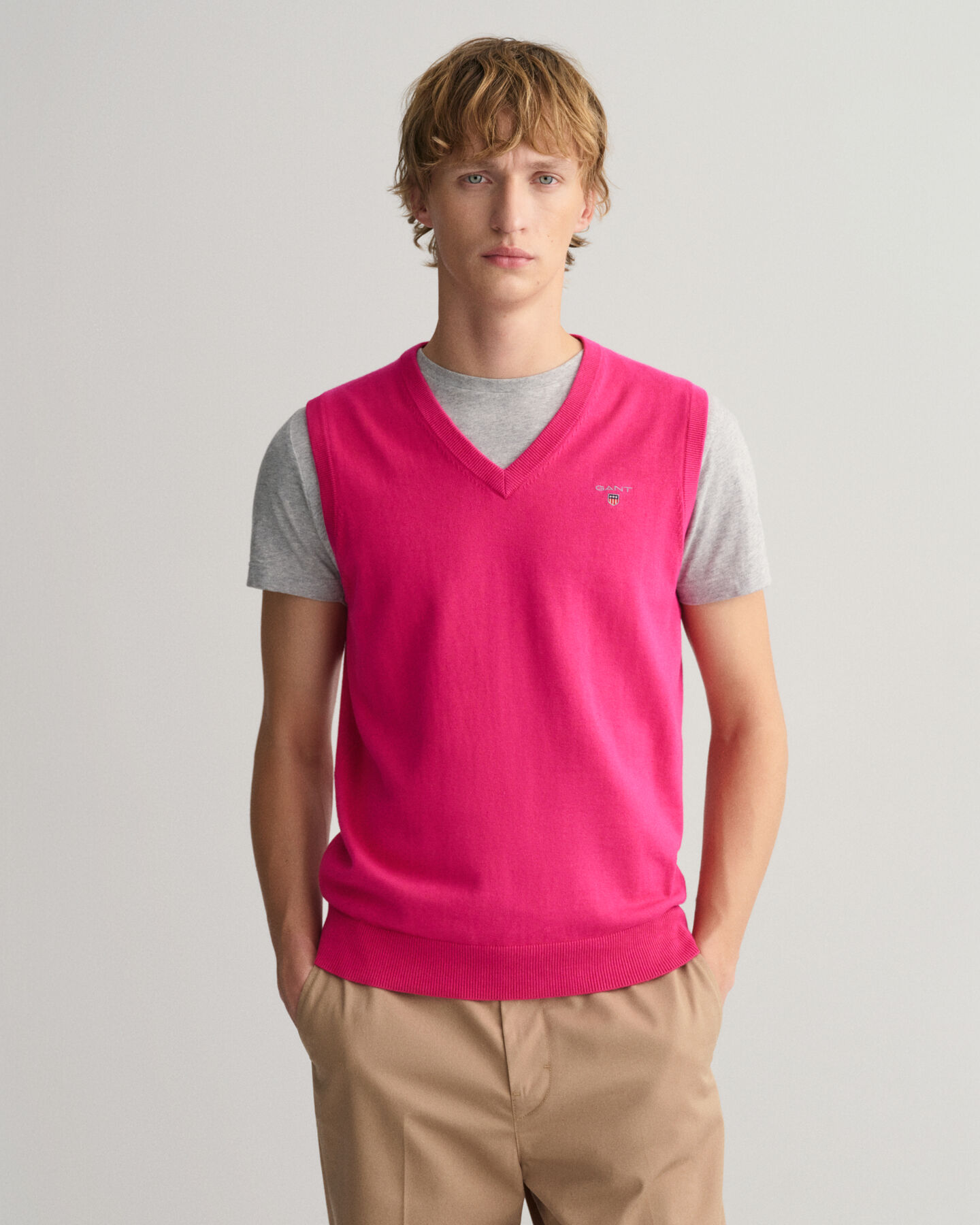 Classic Cotton Sweater Vest