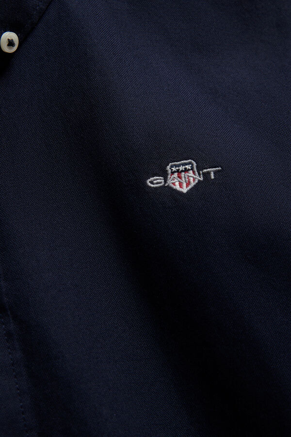 Teen Boys Shield Oxford Shirt — EVENING BLUE