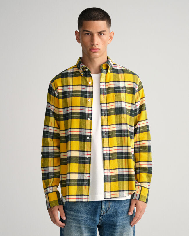 Regular Fit Flannel Check Shirt