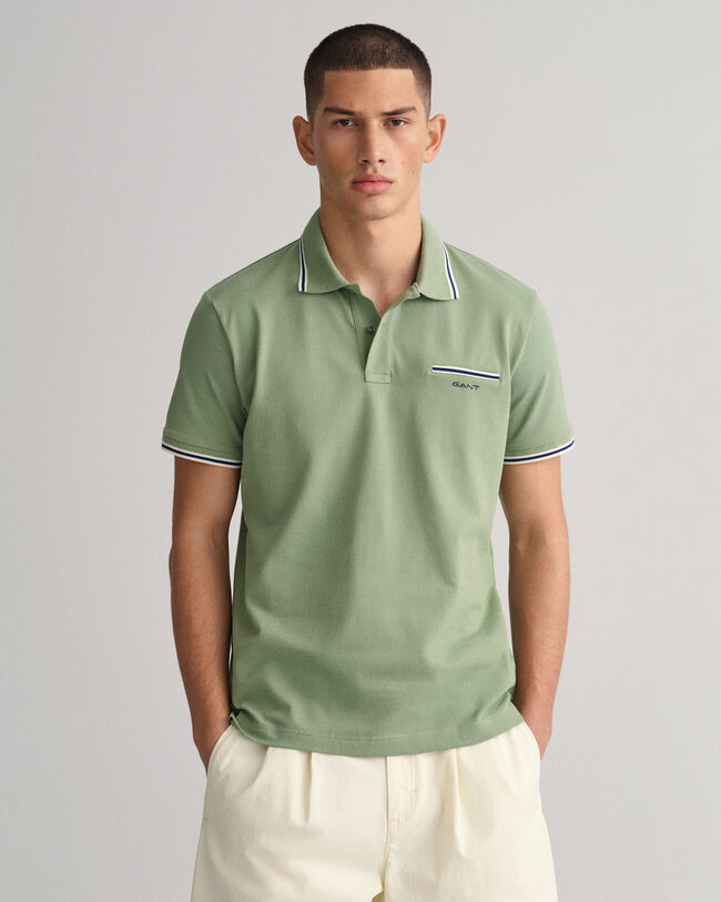 Polo shirt green color Clearance