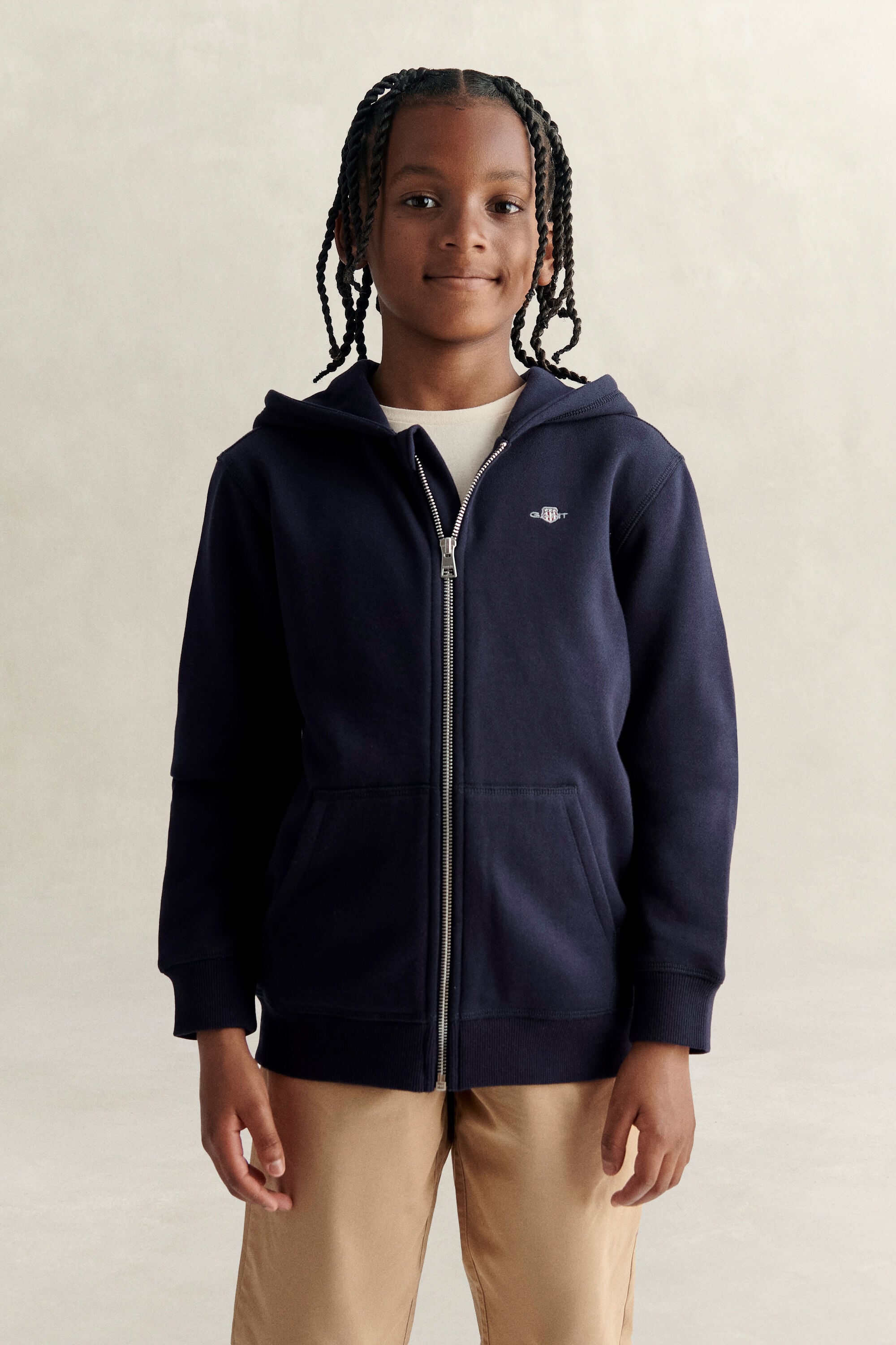 Teens Shield Zip Hoodie