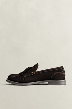Gracelyn Suede Loafers — WEATHERED BROWN 4