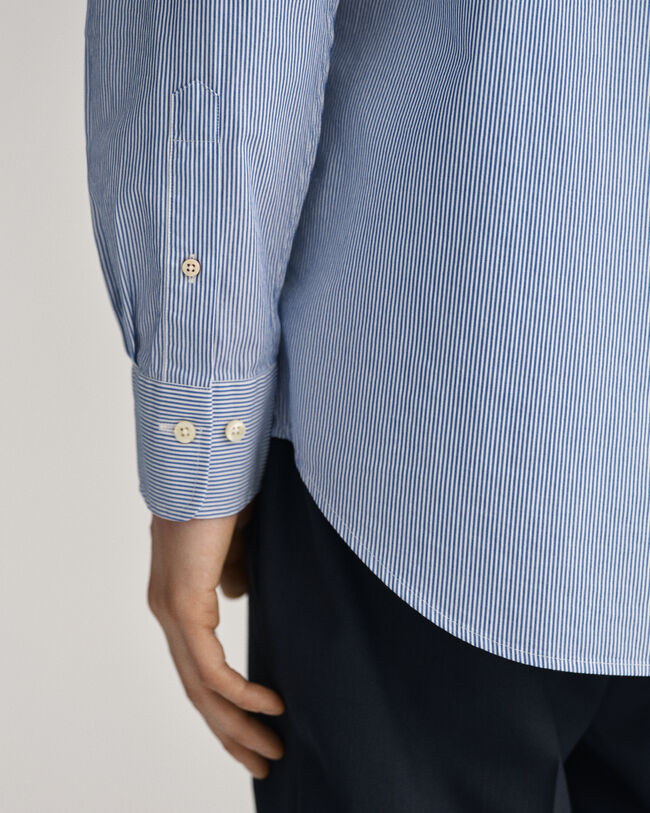 Regular Fit Banker Broadcloth Shirt