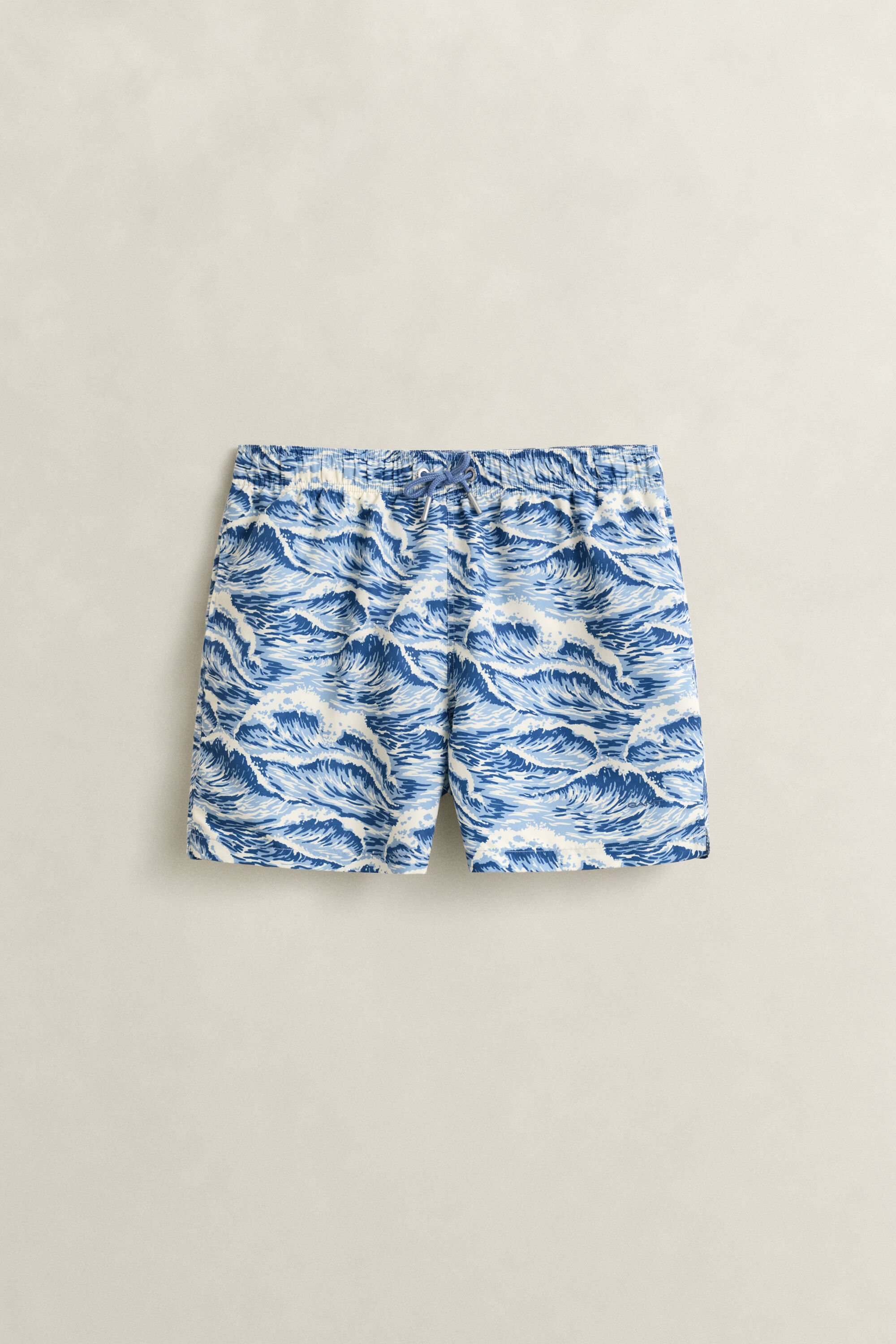 Waves Print Swim Shorts