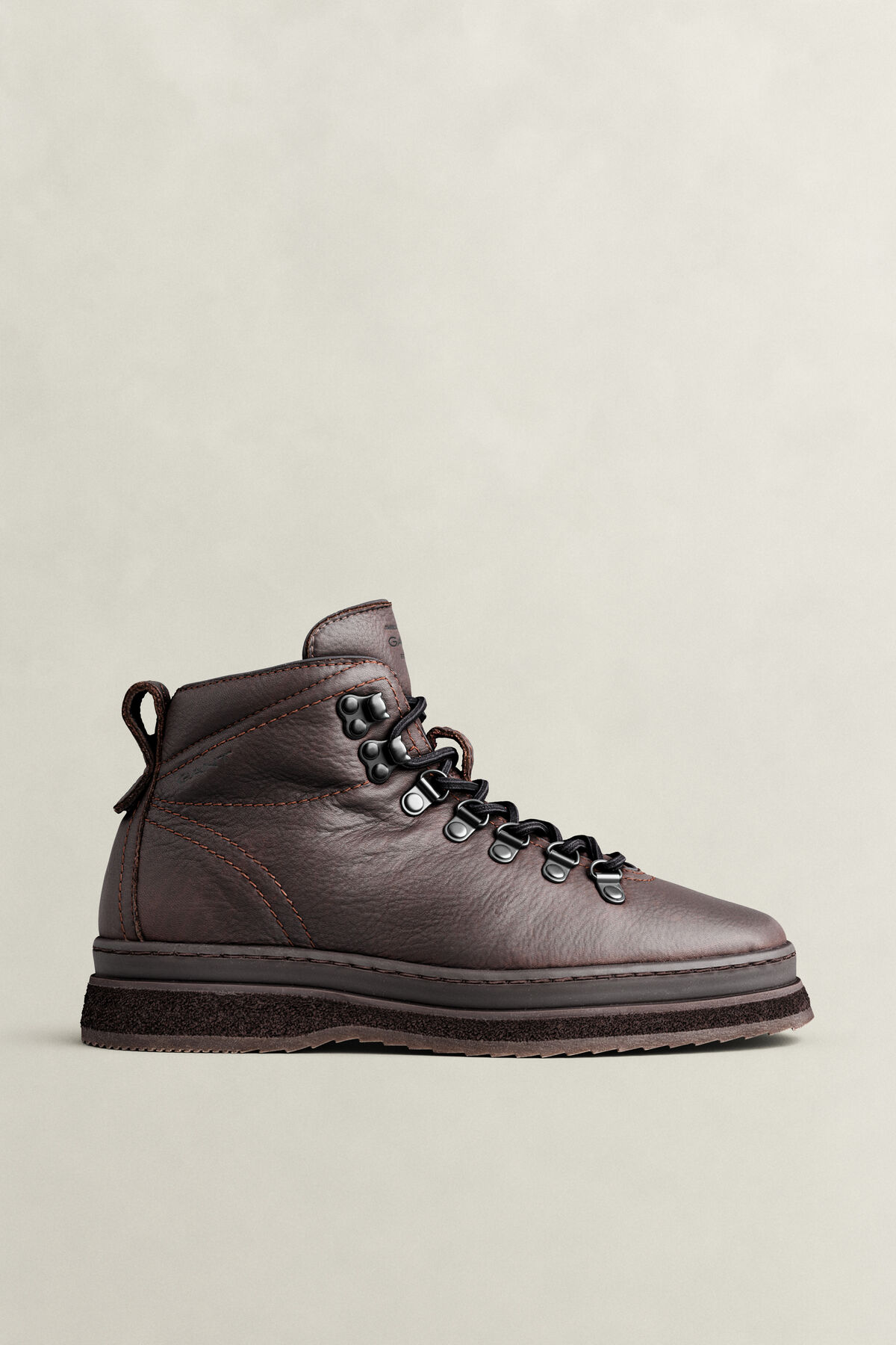 Blistown Leather Boots — DARK BROWN