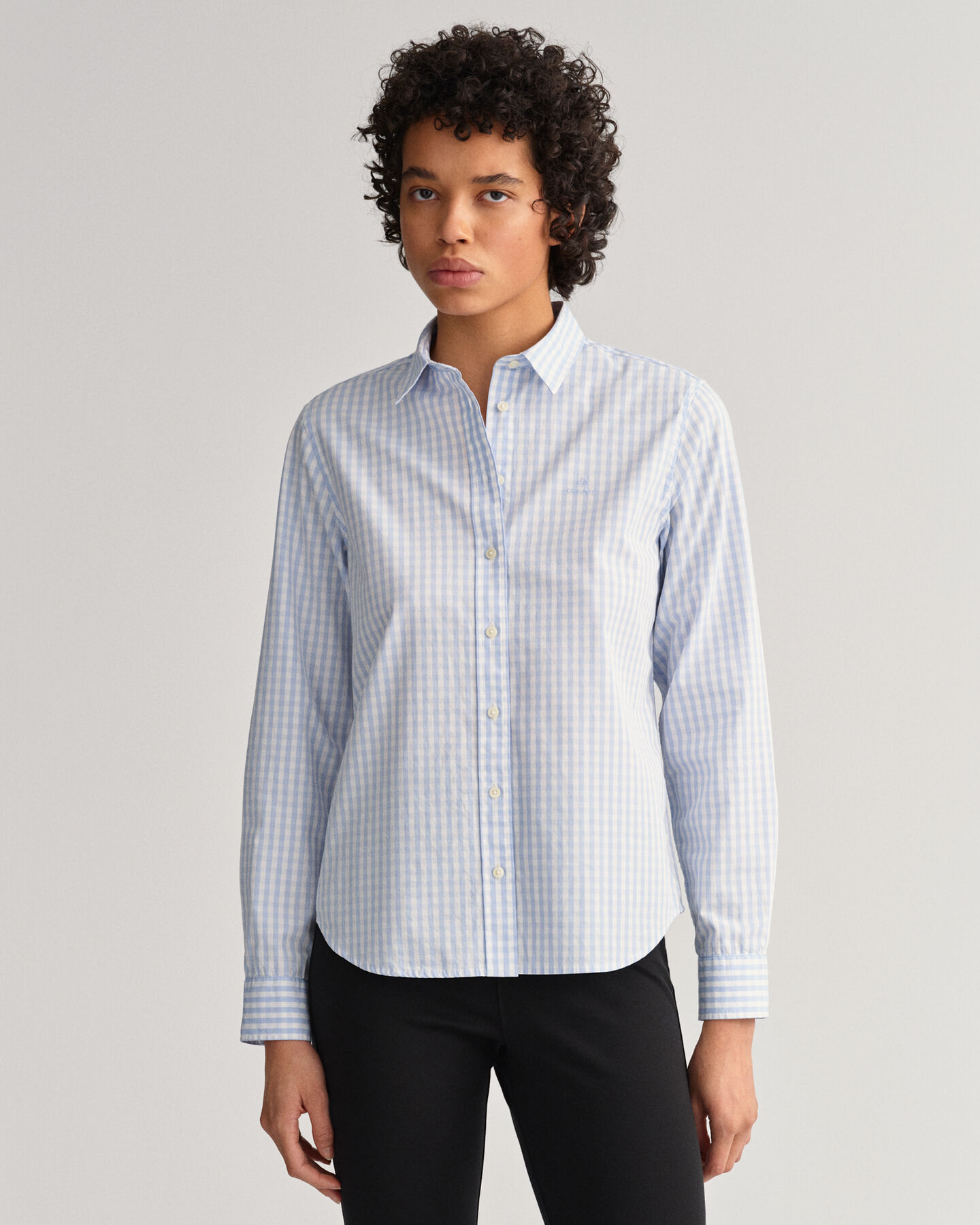 Regular Fit Gingham Broadcloth Shirt