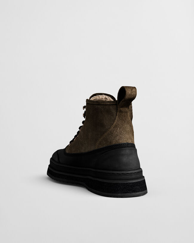 Blistown Suede Lace-Up Boots