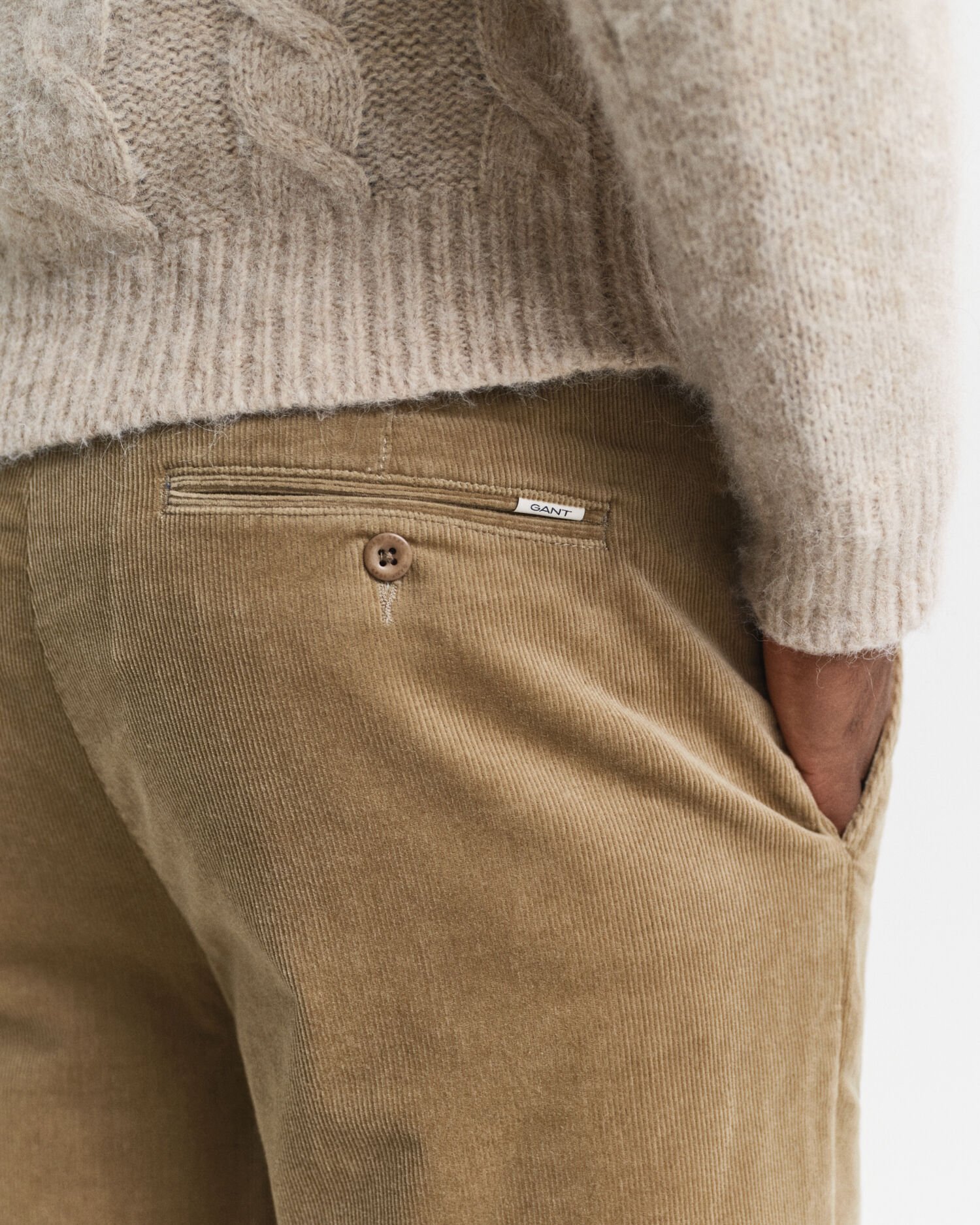 Regular Fit Corduroy Chinos