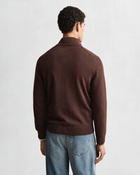 Casual Cotton Half-Zip Sweater