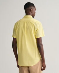 Regular Fit Short Sleeve Broadcloth Shirt