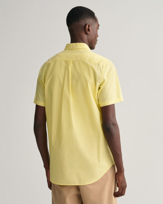 Regular Fit Short Sleeve Broadcloth Shirt