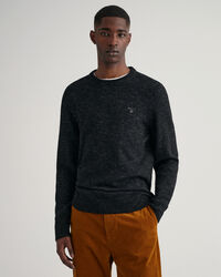 Neps Melange Crew Neck Sweater