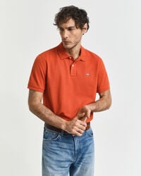Regular Fit Shield Piqu&eacute; Polo Shirt