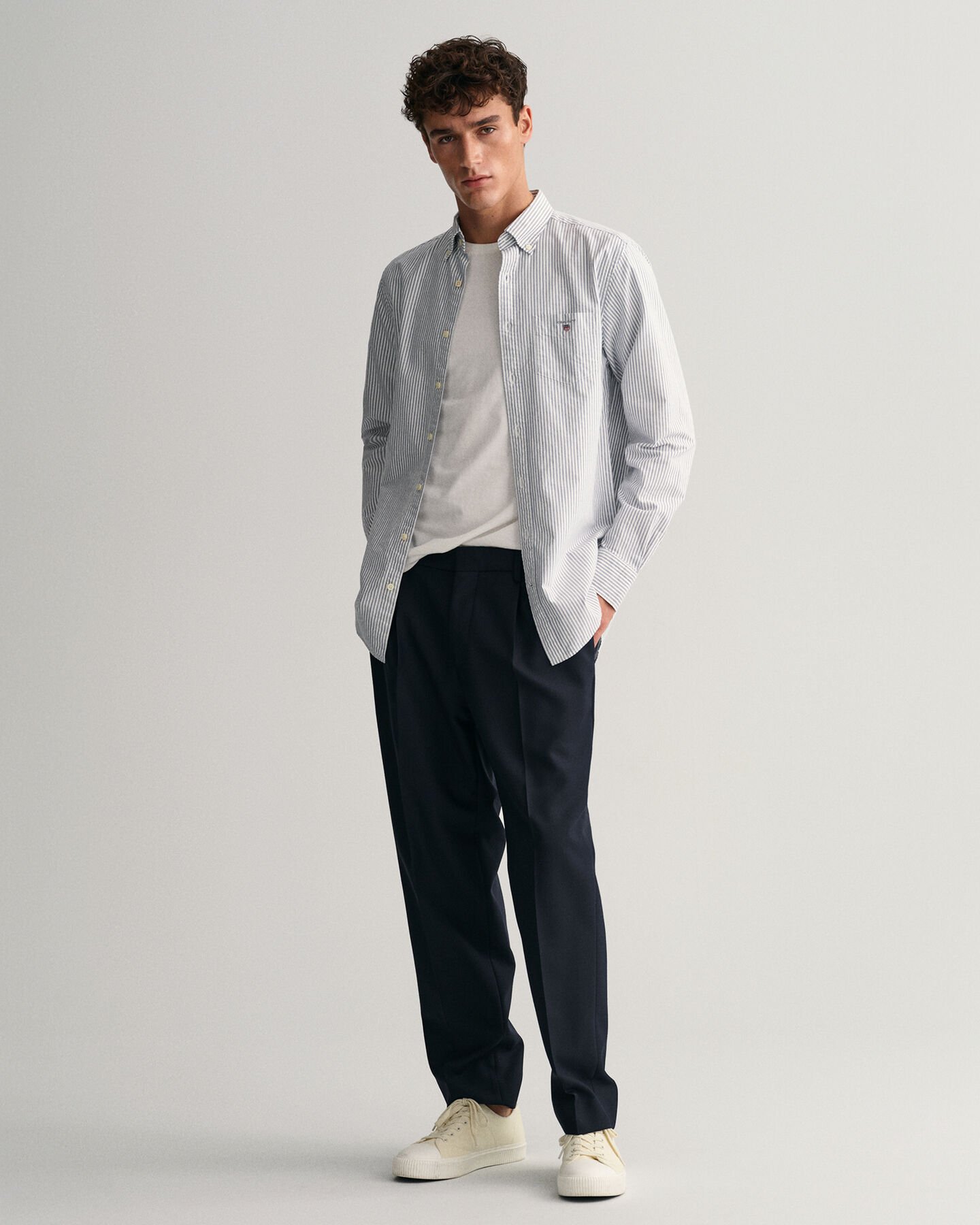 Regular Fit Banker Oxford Shirt