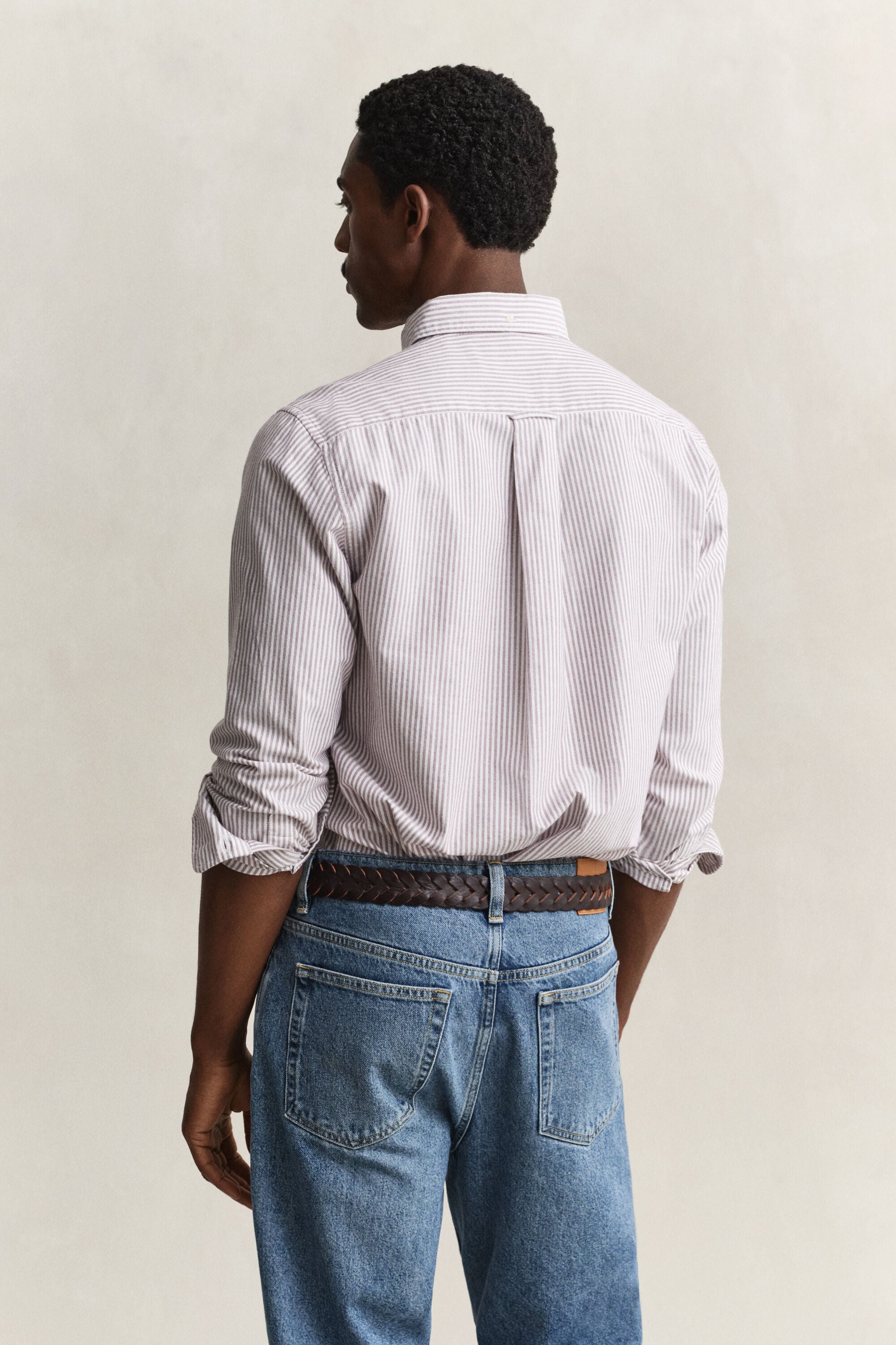Banker Stripe Classic Oxford Shirt