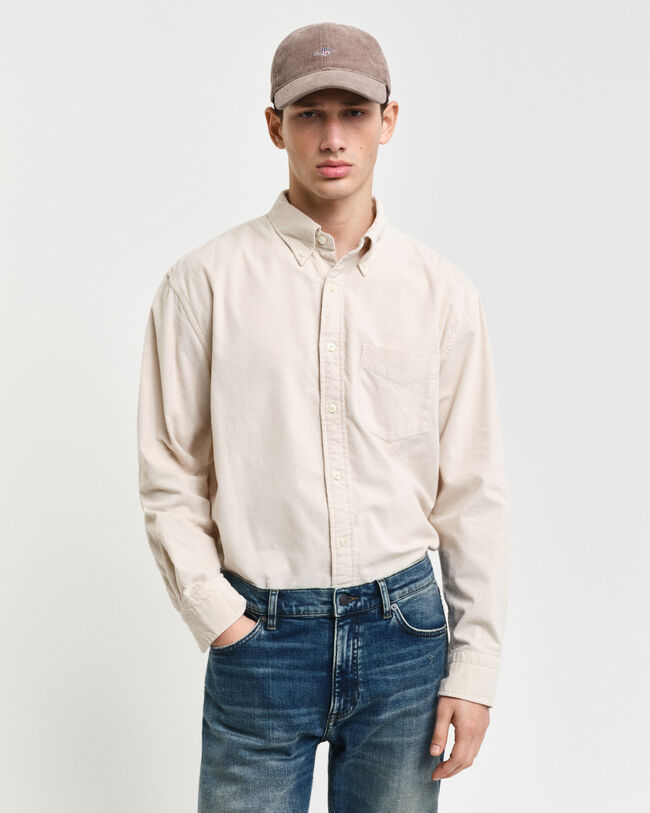 Relaxed Fit Corduroy Shirt