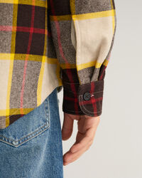 Plaid Wool Overshirt
