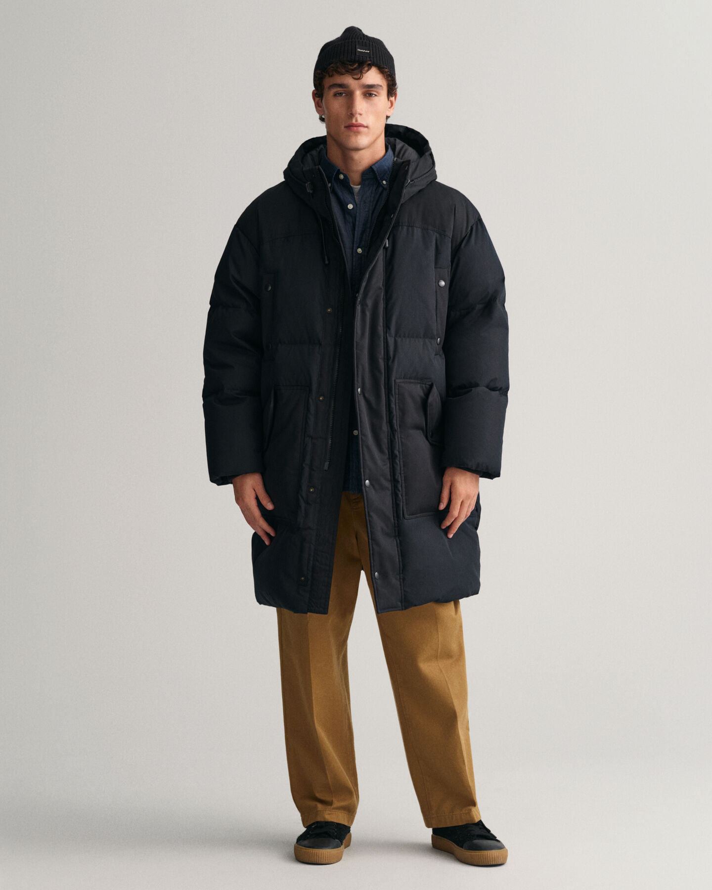 Long Down Puffer Jacket