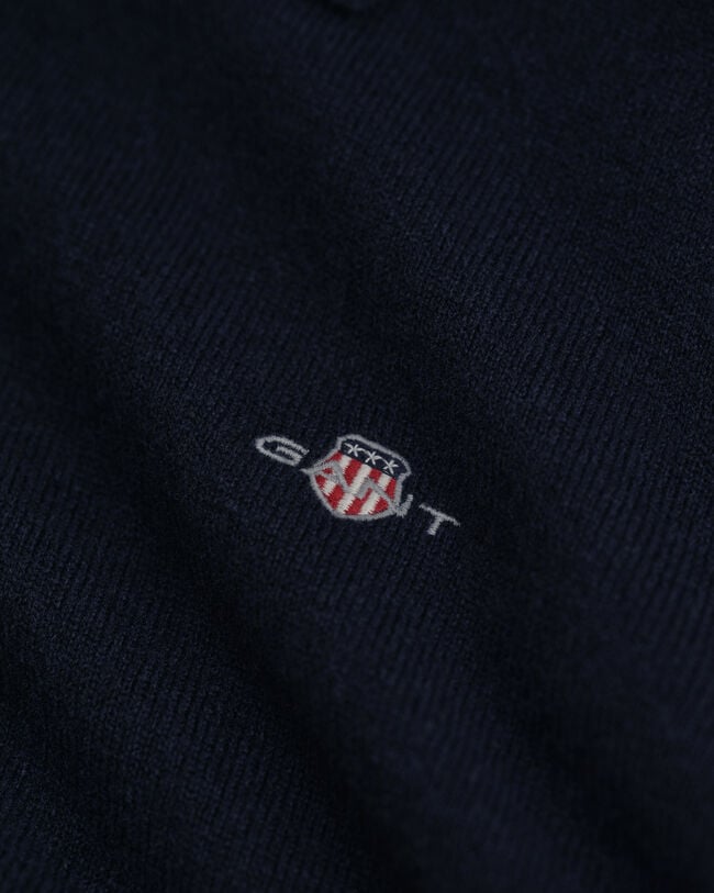 Superfine Lambswool Polo Sweater