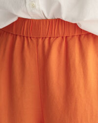 Relaxed Fit Linen Blend Pull-On Pants