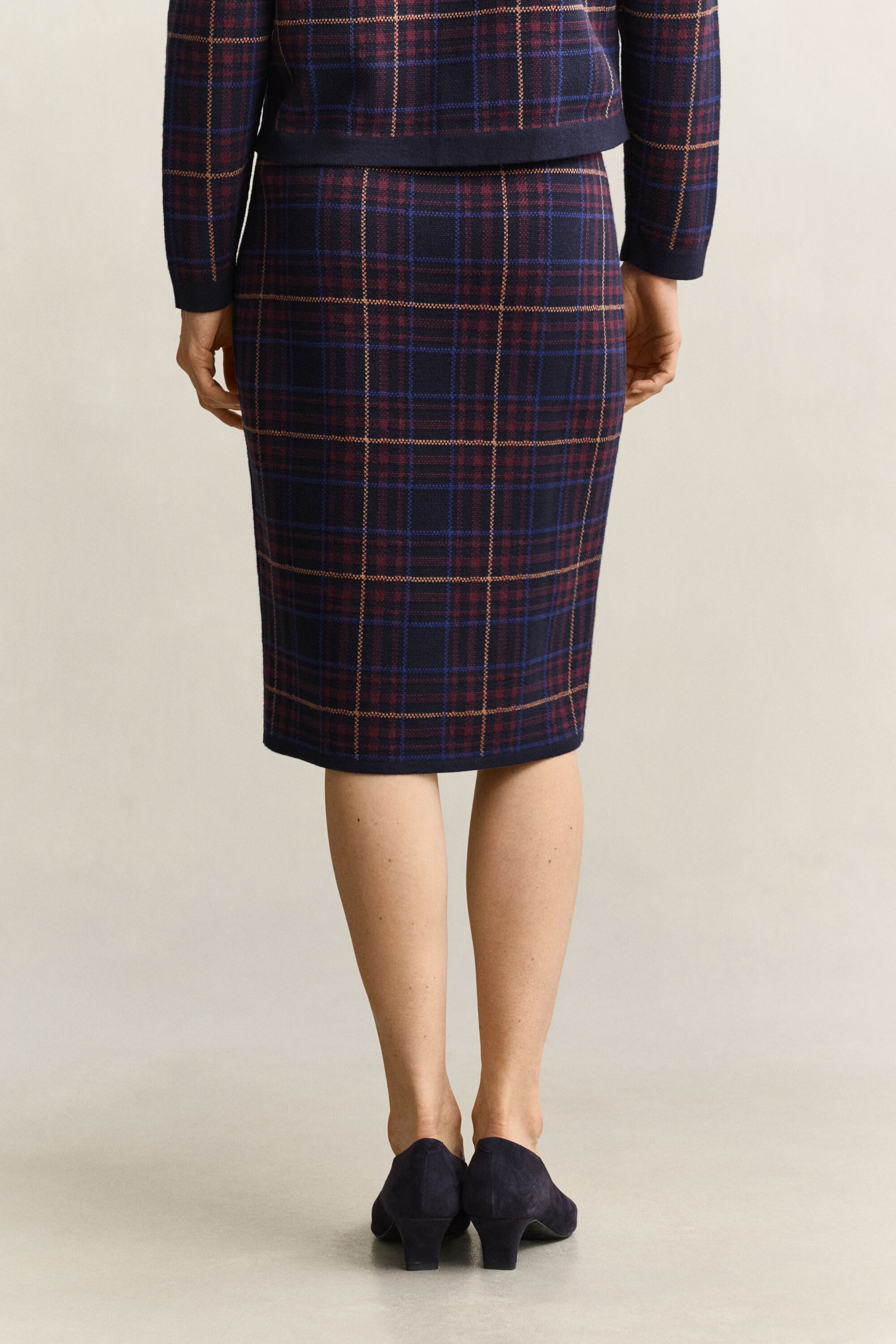 Checked Skirt