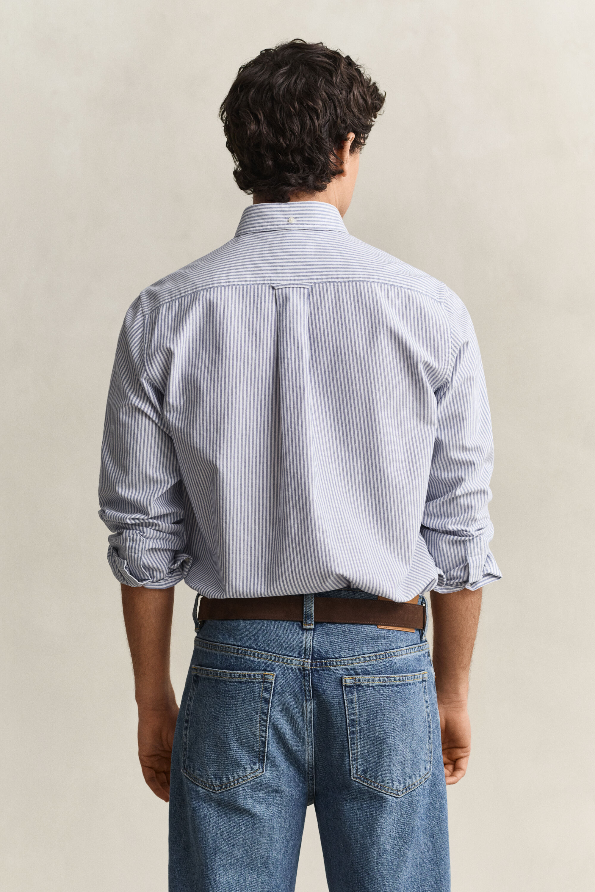 Classic Regular Striped Oxford Shirt