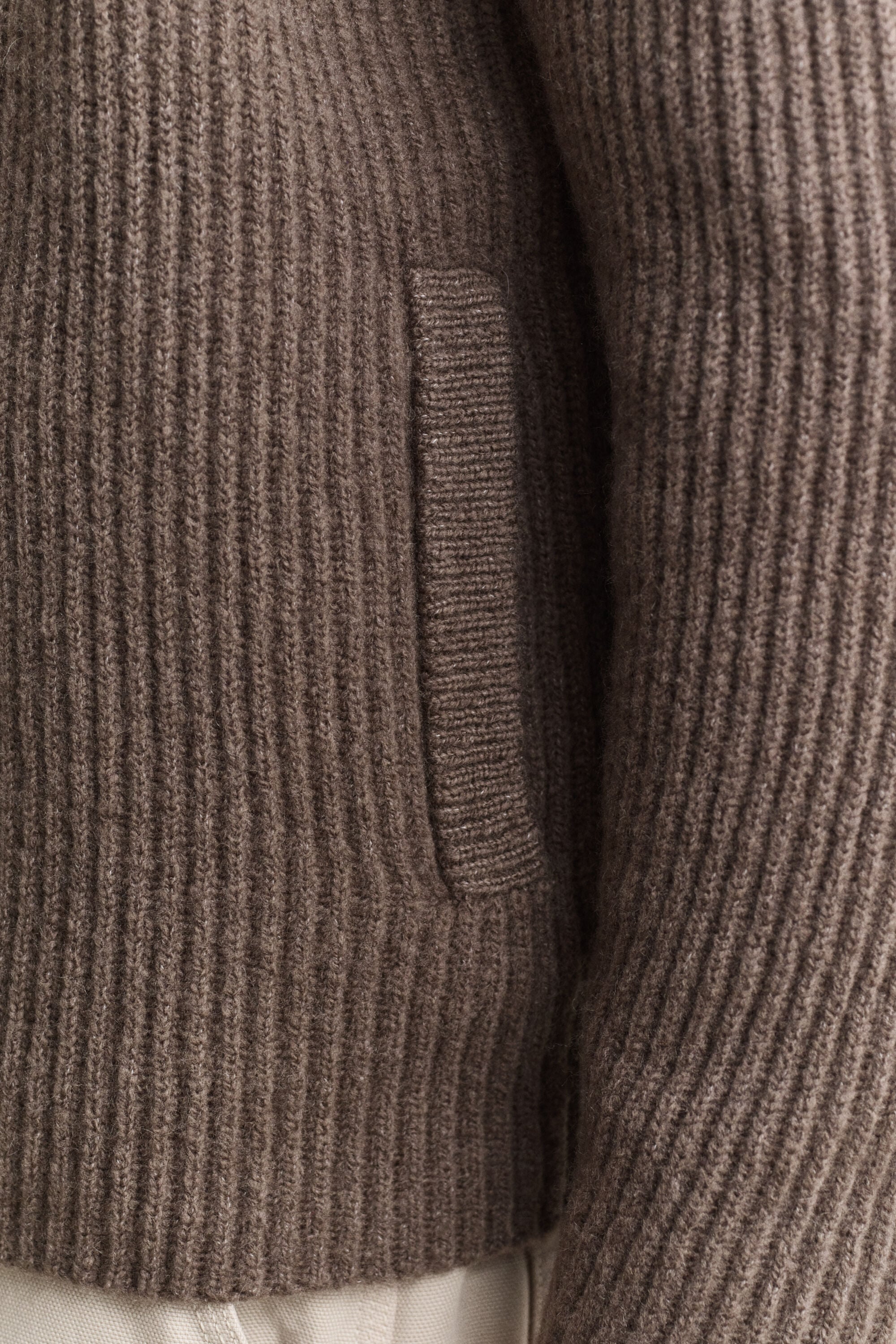 Knitted Blazer Cardigan