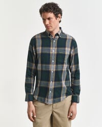 Regular Fit Windblown Flannel Check Shirt
