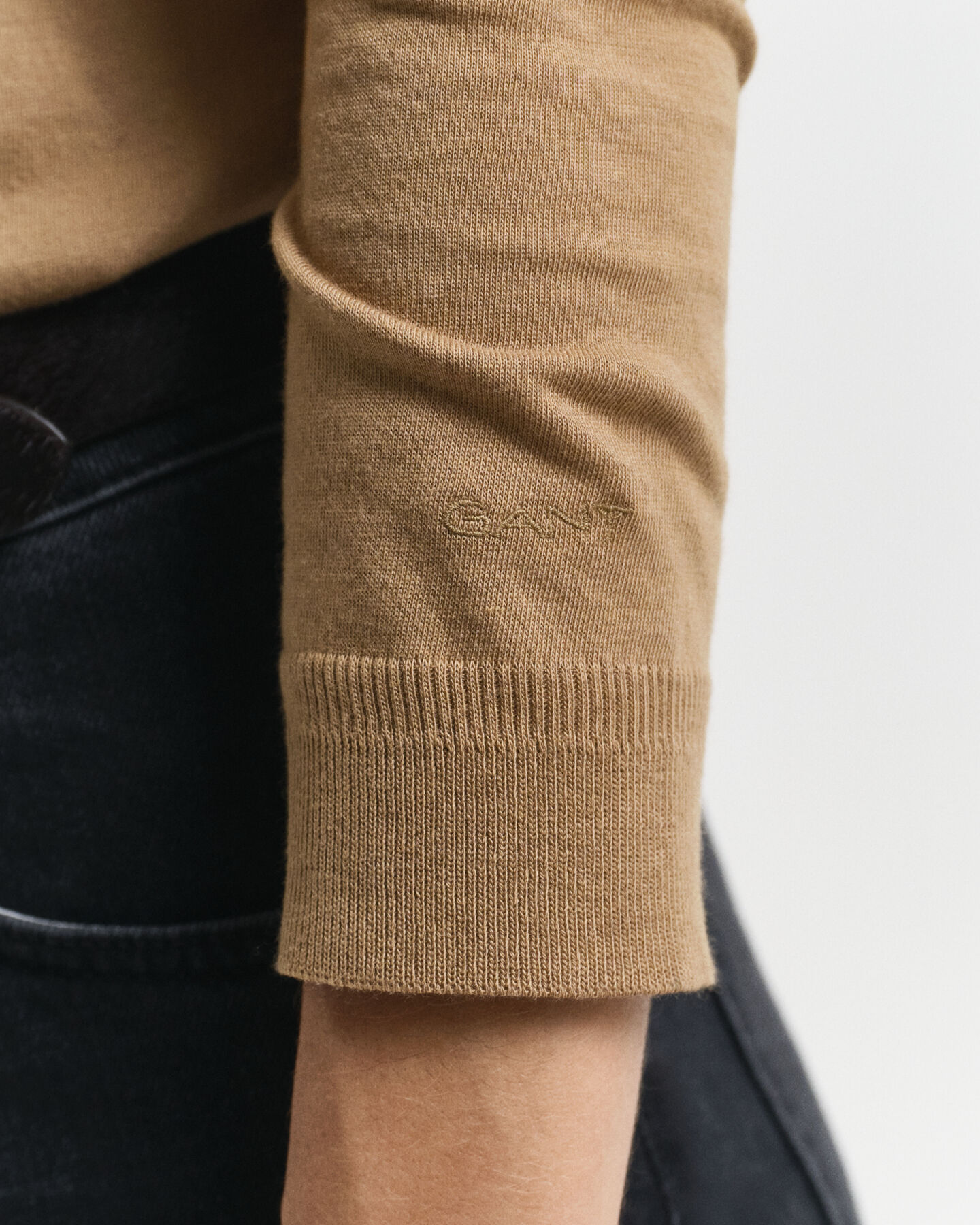 Seamless Buttoned Long Sleeve Polo Shirt