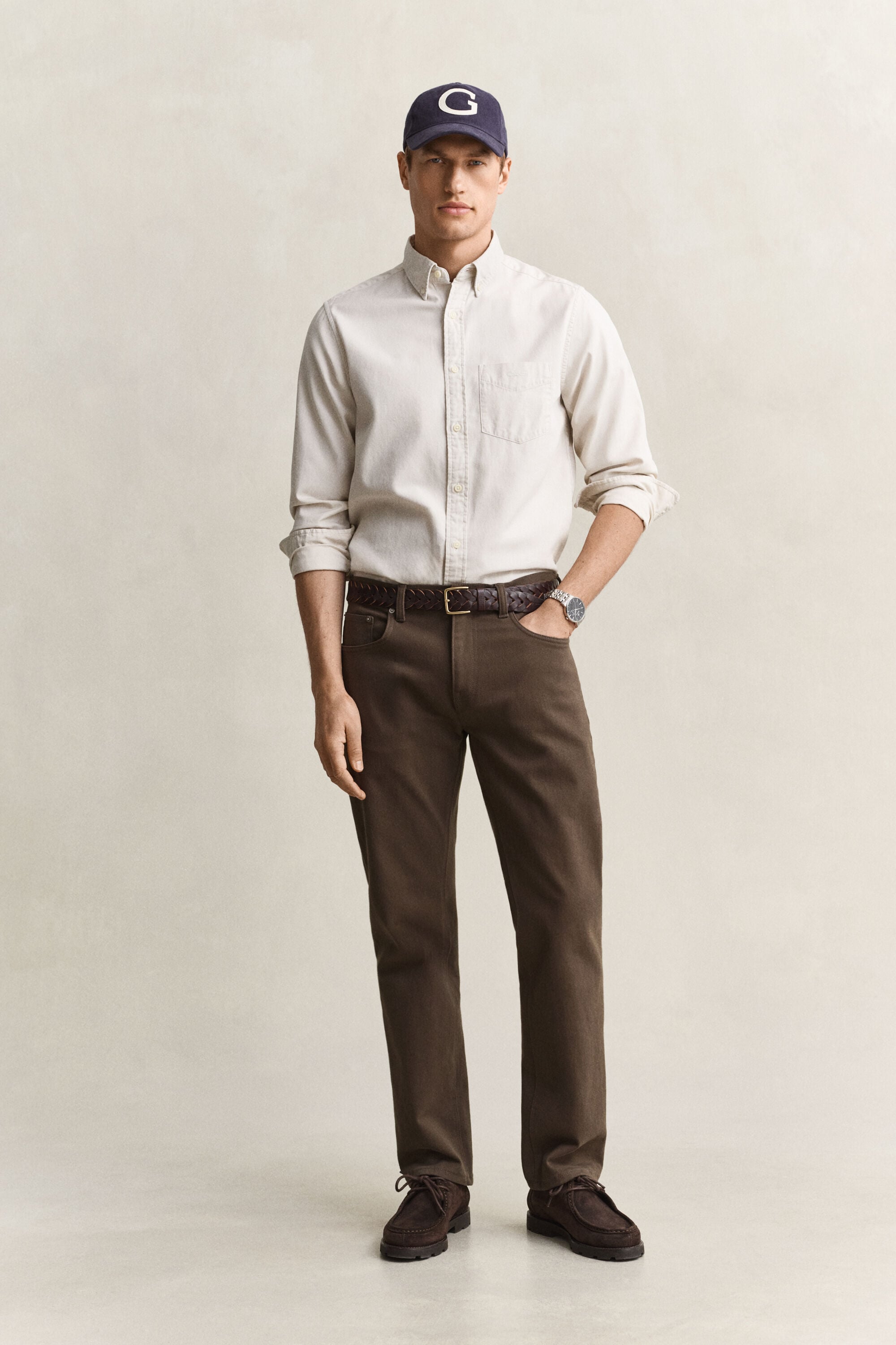 Regular Fit Twill Jeans