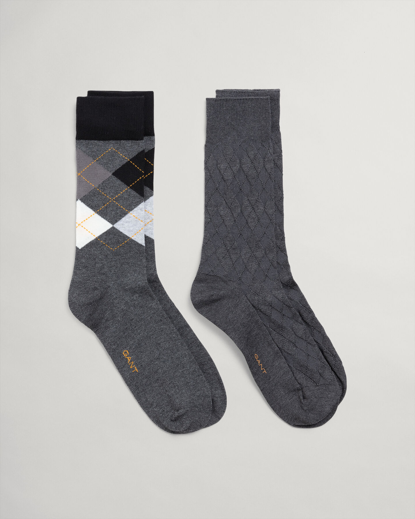 2-Pack Argyle Socks With Gift Box