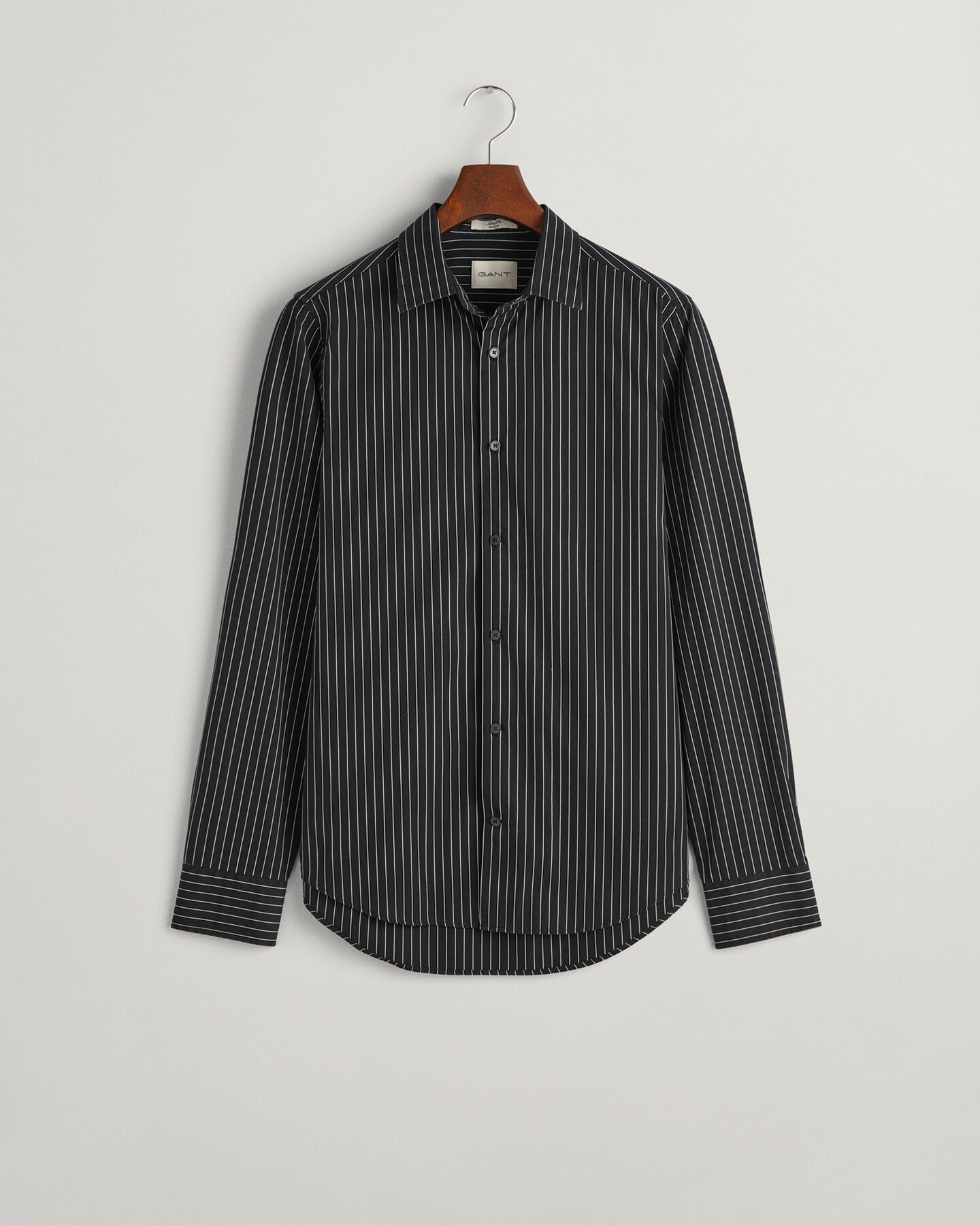 Slim Fit Formal Pinstriped Shirt