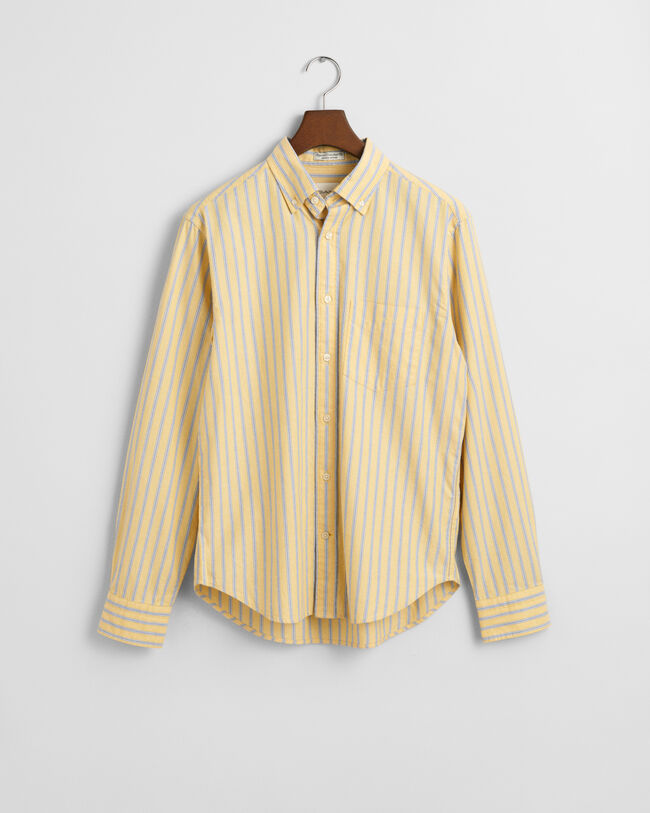 Regular Fit Striped Archive Oxford Shirt